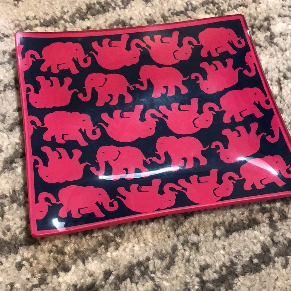 Lilly Pulitzer jewelry tray in Tuscan in Sun